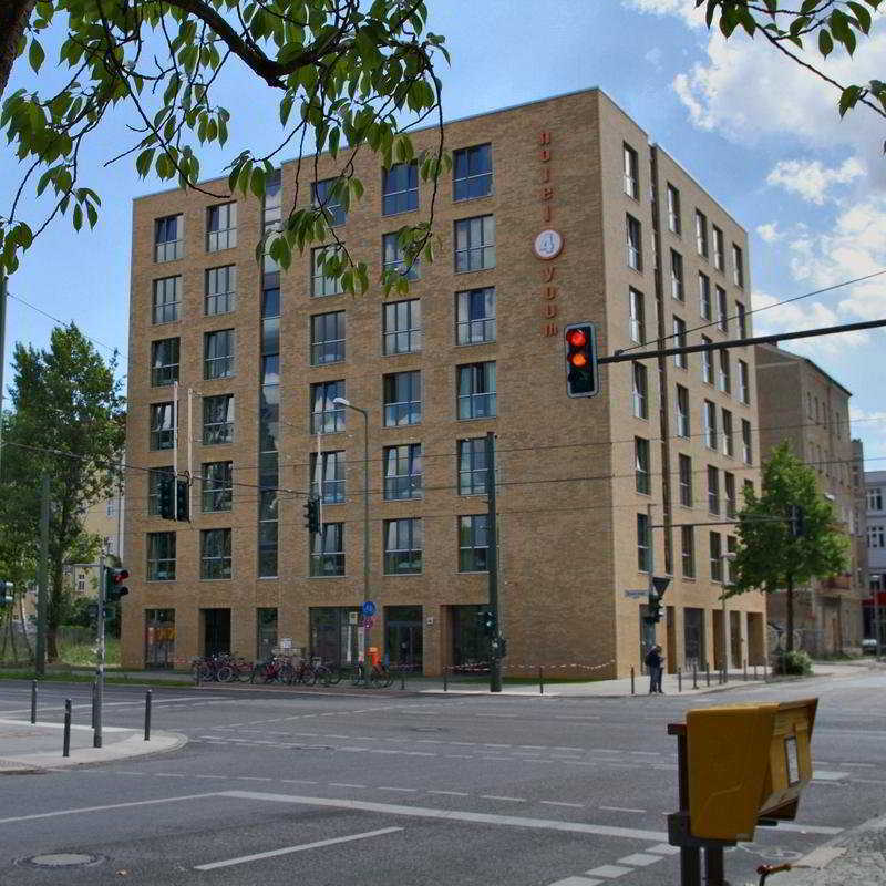 H+ Hotel 4Youth Berlín Exterior foto